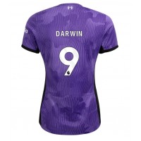 Liverpool Darwin Nunez #9 Fotballklær Tredjedrakt Dame 2023-24 Kortermet